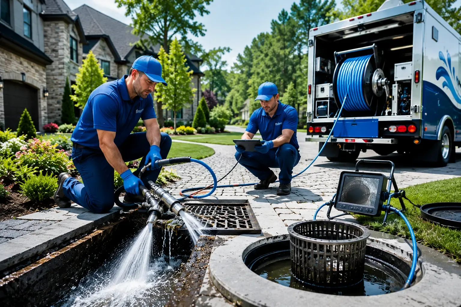 Local outdoor drain cleaning professionals in Fountain City, IN